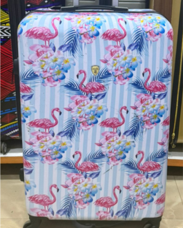 Flamingo luggage in Large